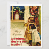 Creepy Santa Karte (Vorderseite)