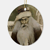Creepy Santa Keramik Ornament (Links)