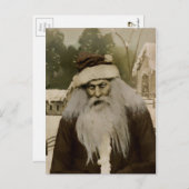Creepy Santa Postcard Postkarte (Vorne/Hinten)
