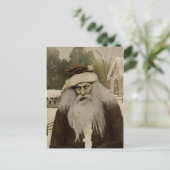 Creepy Santa Postcard Postkarte (Stehend Vorderseite)