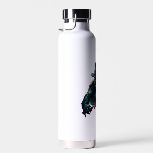 Creepy Scary Halloween Turtle T-Shirt Trinkflasche (Rechts)