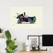 Creepy Shonky Motors Poster (Heimbüro)