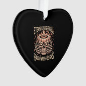 Creepy Skeleton Hands Pumpkin Skull Ornament (Vorderseite)