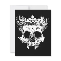 Creepy Skeleton Kopf auf