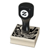 Creepy Skeleton Rubber Briefmarke Gummistempel (Stempel)