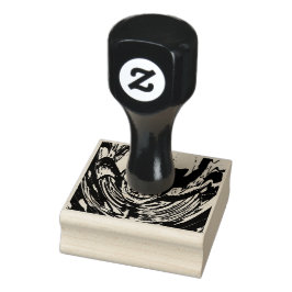 Creepy Skeleton Rubber Briefmarke Gummistempel