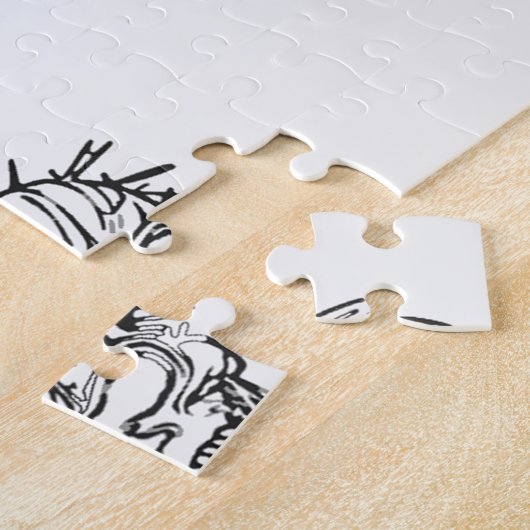 Creepy Skull Artwork Puzzle (Seite)