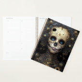 Creepy Skull Gothic Dark Fantasy Art Planer (Anzeige)