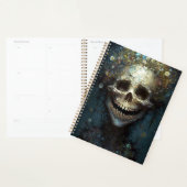 Creepy Skull Gothic Dark Fantasy Art Planner Planer (Anzeige)