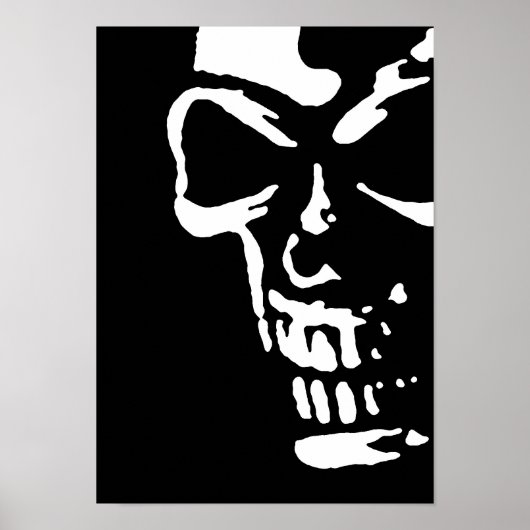 Creepy Skull Poster (Vorne)