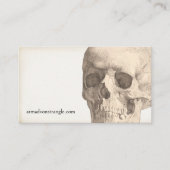 Creepy Skull Visitenkarte (Vorderseite)