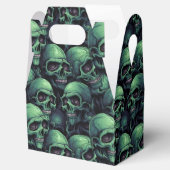 Creepy Skulls Geschenkschachtel (Geöffnet)