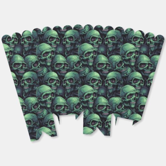 Creepy Skulls Geschenkschachtel (Ungeklappt)