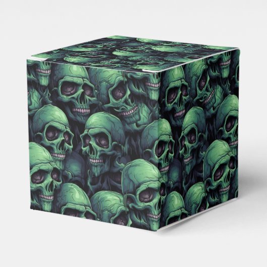 Creepy Skulls Geschenkschachtel (Vorderseite)