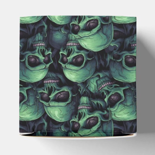 Creepy Skulls Geschenkschachtel (Oben)