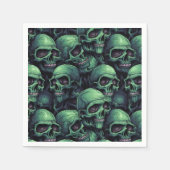Creepy Skulls Serviette (Vorderseite)