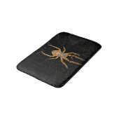 Creepy Spider Bath Mat Badematte (Schrägansicht)
