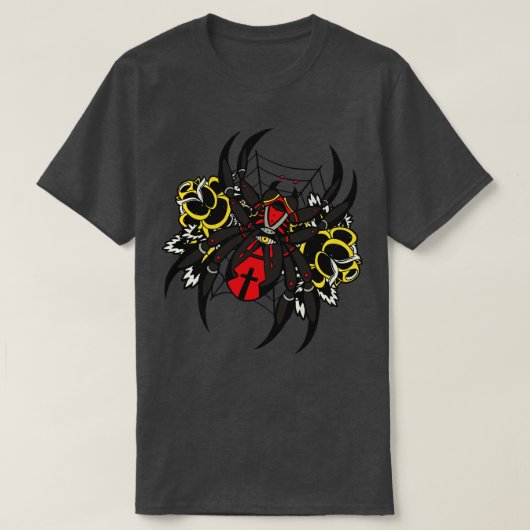 Creepy Spider T-Shirt (Design vorne)