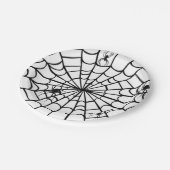 Creepy Spider Web Pappteller (Schrägansicht)