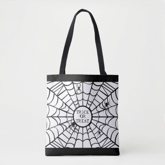 Creepy Spider Web Tasche (Vorderseite)