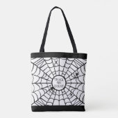 Creepy Spider Web Tasche (Rückseite)