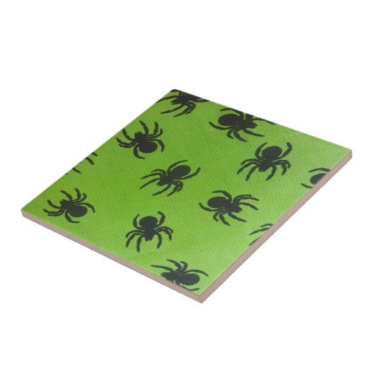 Creepy Spiders Fliese (Seite)