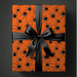 Creepy Spiders Geschenkpapier