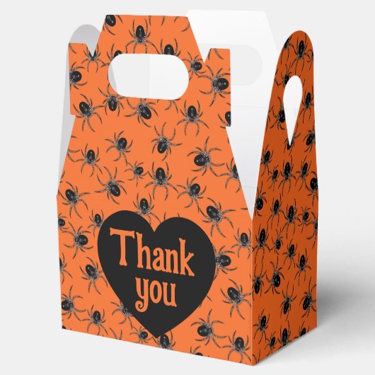 Creepy Spiders Geschenkschachtel (Geöffnet)