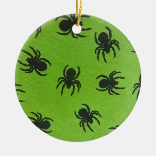 Creepy Spiders Keramik Ornament (Vorne)