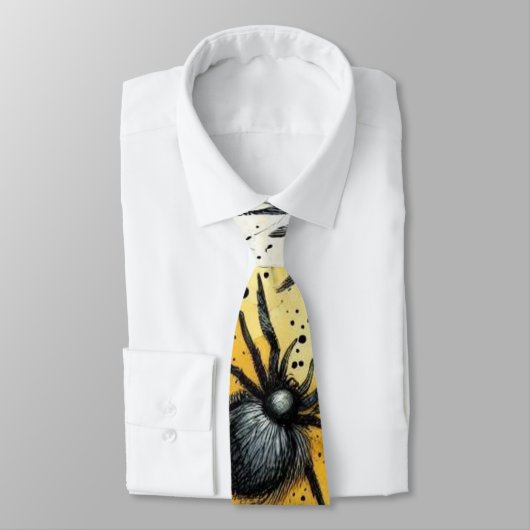Creepy Spiders Krawatte (Gebunden)