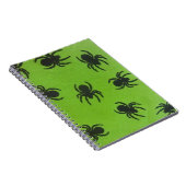 Creepy Spiders Notizblock (Rechte Seite)