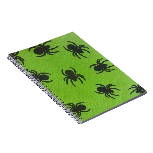 Creepy Spiders Notizblock (Rechte Seite)