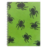 Creepy Spiders Notizblock (Vorderseite)