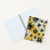 Creepy Spiders Notizblock (Innenseite)