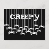 Creepy Spiders Postkarte (Vorderseite)
