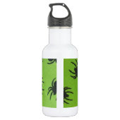 Creepy Spiders Trinkflasche (Rückseite)