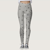 Creepy Spiders und Spider Web Leggings (Vorderseite)