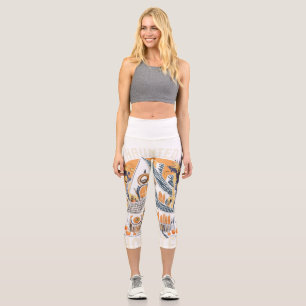 Creepy Spuk House Capri Leggings