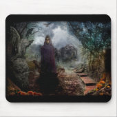 Creepy Spuk House und sein Ghost Owner - Macabre Mousepad (Vorne)