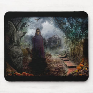 Creepy Spuk House und sein Ghost Owner - Macabre Mousepad