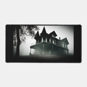 Creepy Spuk Mansion Dark Schreibtischunterlage
