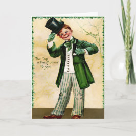 Creepy St. Patrick's Day Card Feiertagskarte