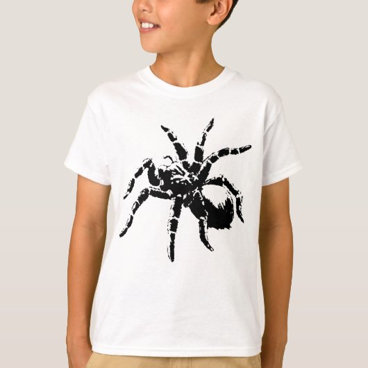 Creepy Tarantula Design T-Shirt (Vorderseite)