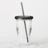 Creepy Tarantula - Web Original Artwork Acryltrinkbecher (Links)