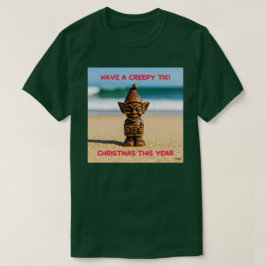 Creepy Tiki Christmas T-Shirt
