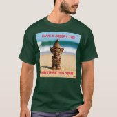 Creepy Tiki Christmas T-Shirt (Vorderseite)