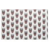 Creepy Ugly Devil Skull Stoff (Yard (91,4 cm))