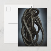 Creepy Unknown Octopus Tentacle Creature Postkarte (Vorne/Hinten)