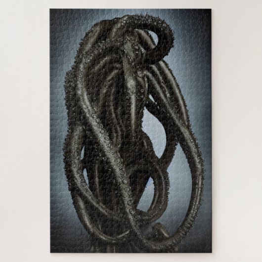 Creepy Unknown Octopus Tentacle Creature Puzzle (Vertikal)