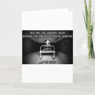 Creepy Valentine Feiertagskarte